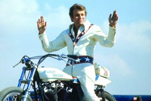 Evel Knievel, o "motociclista alado"