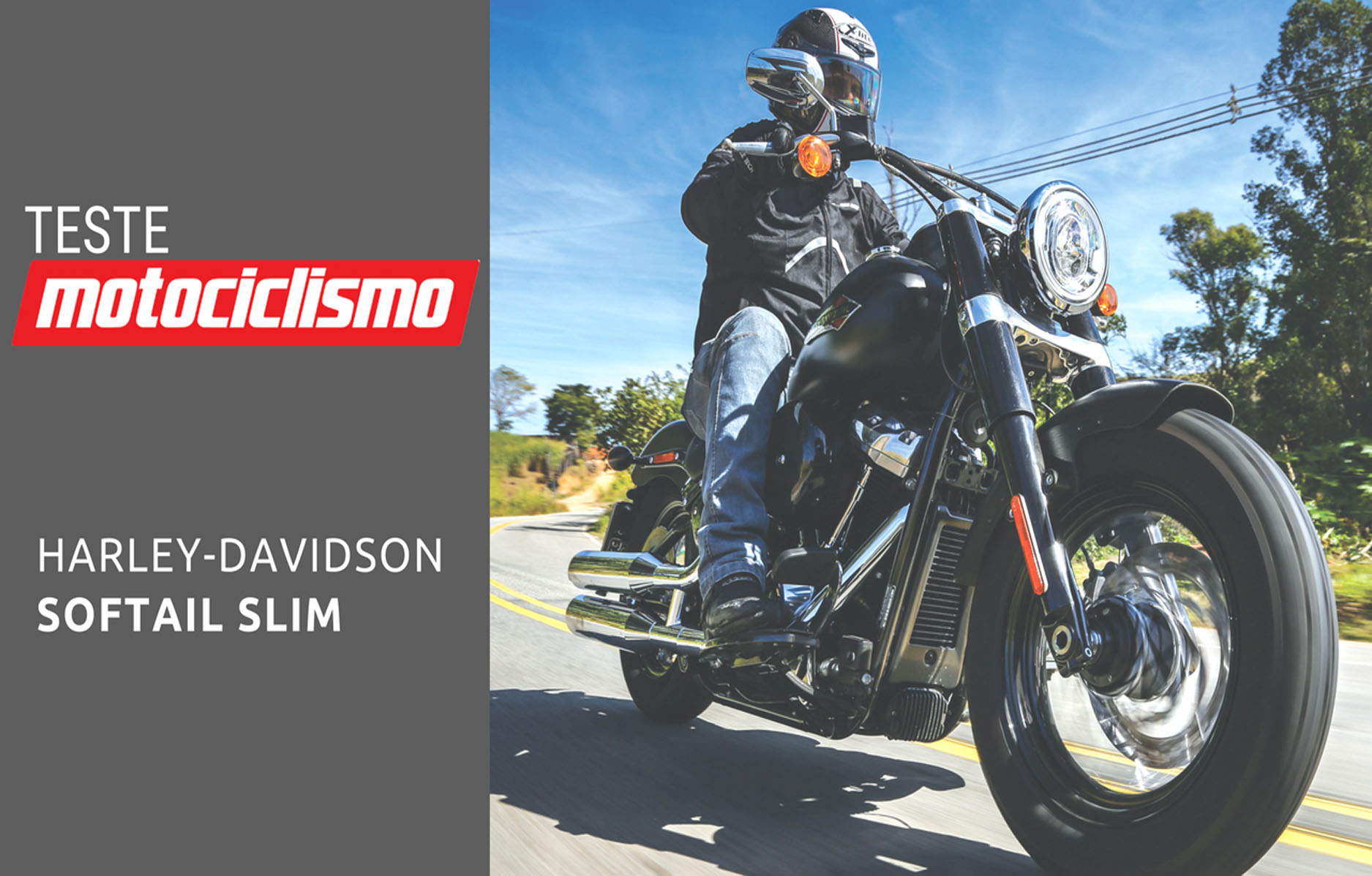 Harley-Davidson, Softail Slim, Softail, custom, Brasil, Superteste, moto, motos, teste, superteste, motociclismo, Motociclismo Online, Revista Motociclismo