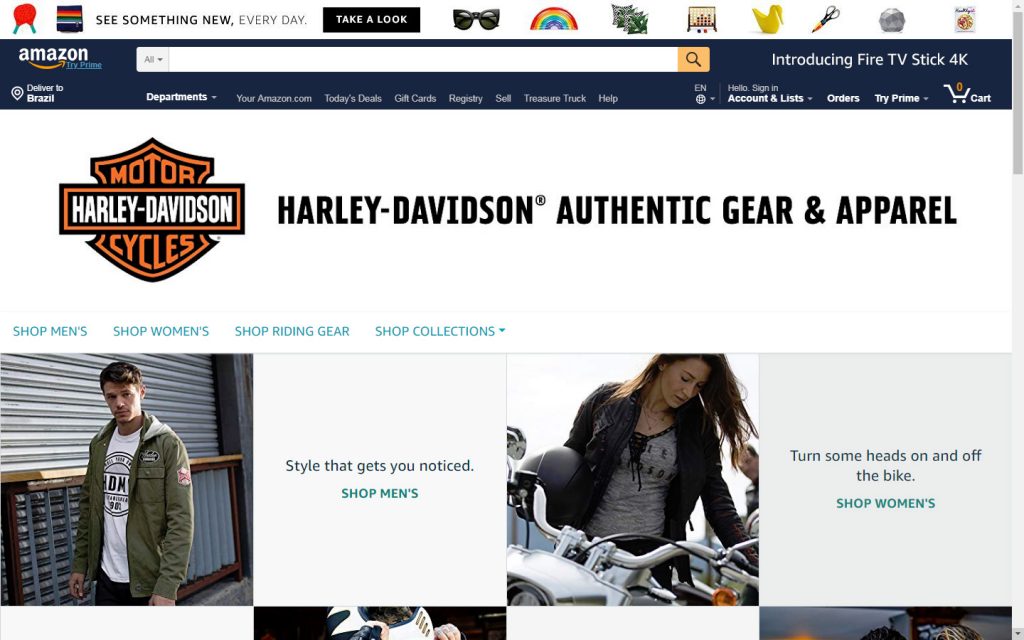Harley-Davidson, Amazon, roupas, vendas, marca, Heather Malenshek, acessórios, moto, números, motociclismo, Motociclismo Online, Revista Motociclismo