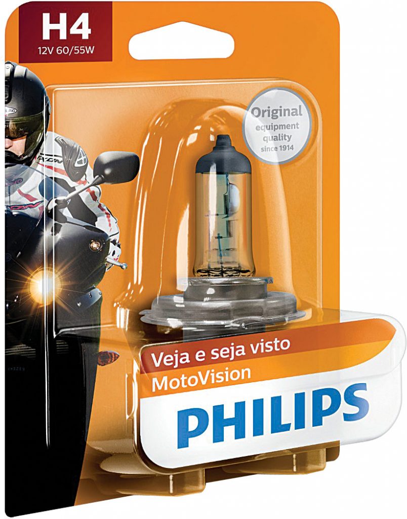 A lâmpada MoTovision da Philips ilumina 30% mais