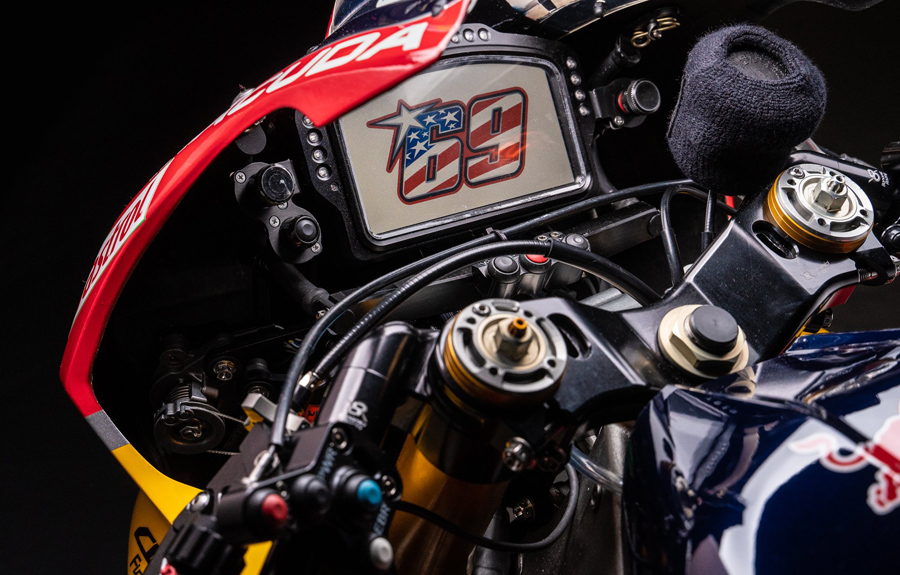 A Honda CBRR 1000RR SP2 traz o setup usado por Nicky Hayden bas pistas do Mundial de Superbike