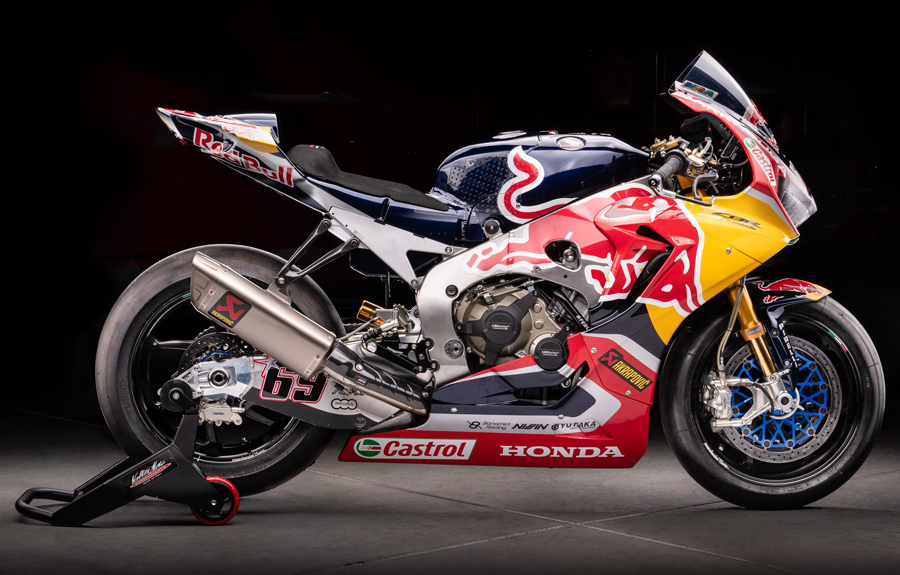 A Honda CBR 1000RR usada por Nicky Hayden no Mundial de Superbike está à venda