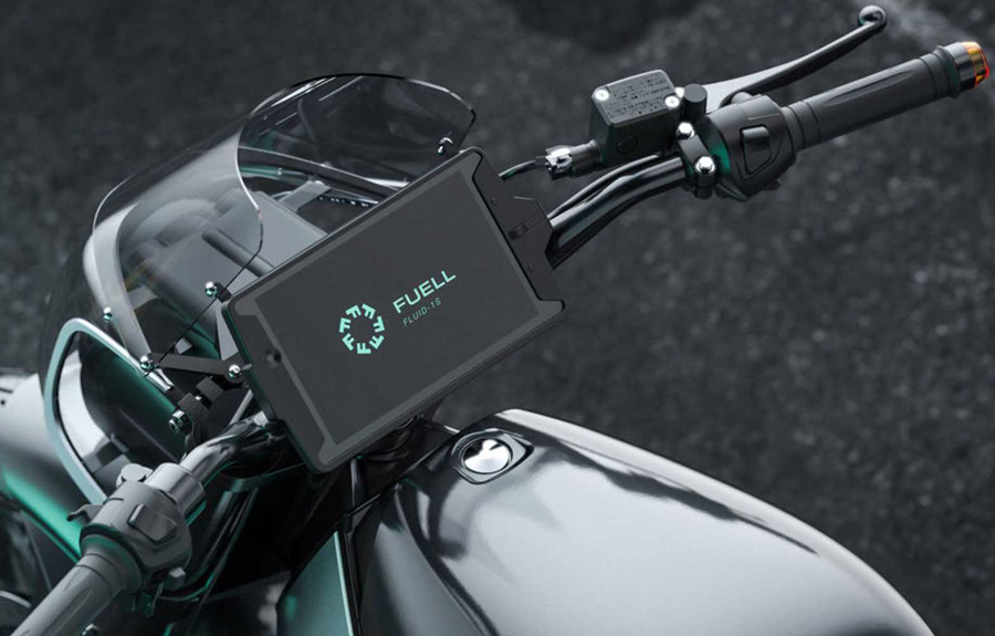 Painel da nova moto de Erik Buell traz conexão Bluetooth