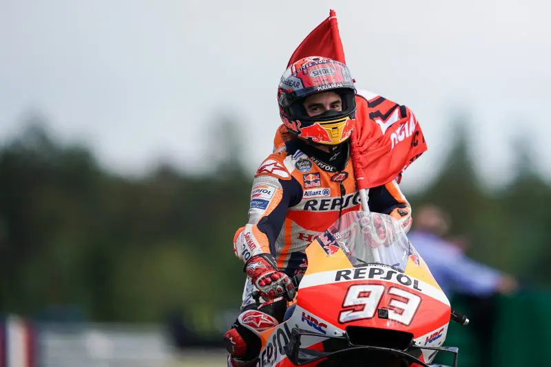 Marc Márquez, vencedor do GP da República Tcheca da MotoGP
