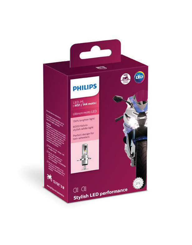 Lâmpada Philips Ultinon moto LED