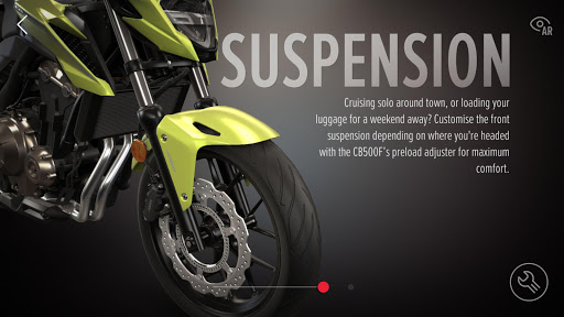 Aplicativo Honda Motorcycles Experience