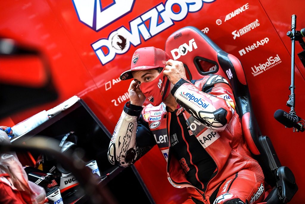 MotoGP: Dovizioso oficializa saída da Ducati