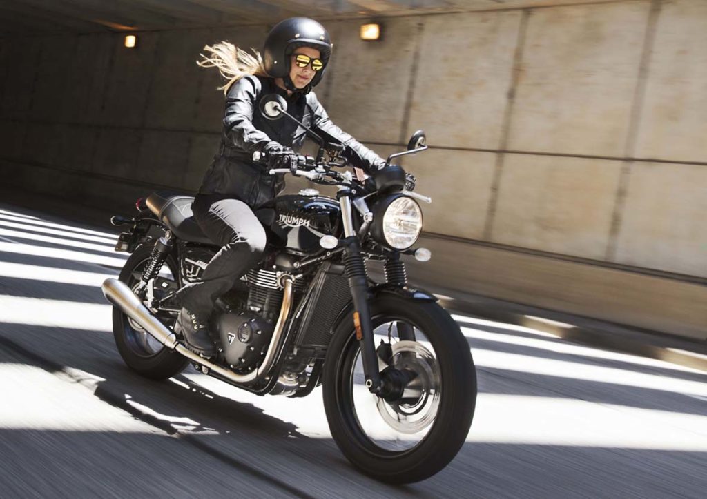 Triumph quer aproximar mulheres do motociclismo