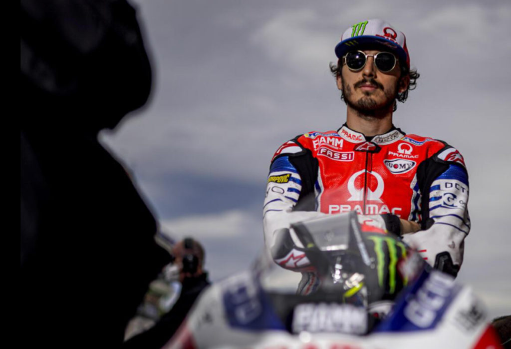 MotoGP: Bagnaia na Ducati, Zarco e Martin na Pramac