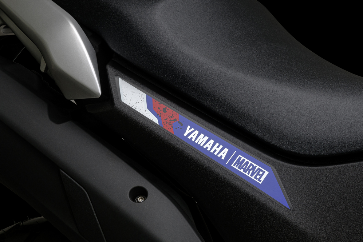 Yamaha lança primeiros modelos em parceria com Marvel
