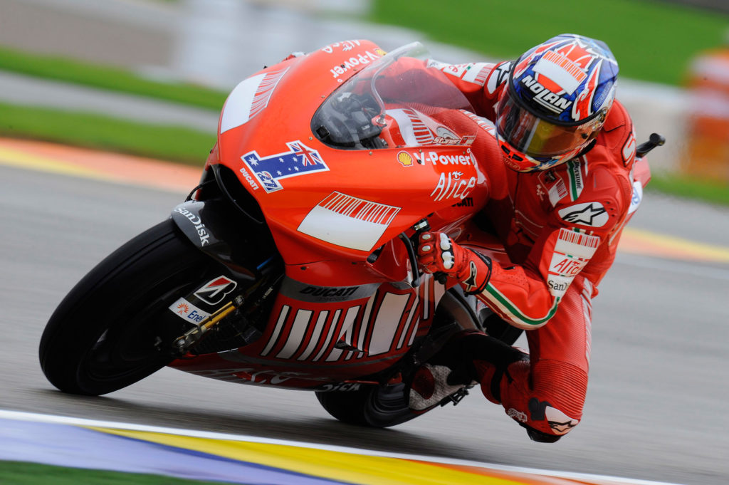 Ducati usada por Casey Stoner na MotoGP esta à venda