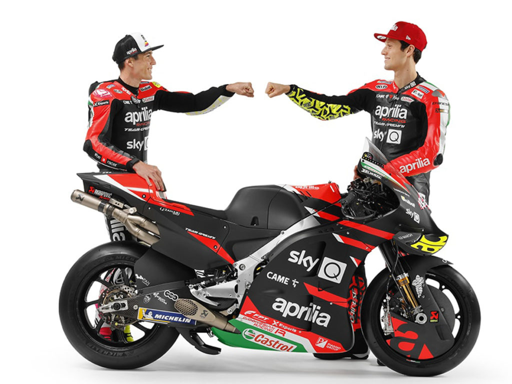 Aprilia renova com Dorna e terá equipe própria na MotoGP