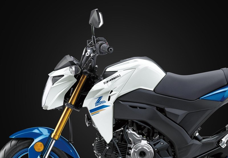 Kawasaki revela atualizações para a pequena Z125 Pro