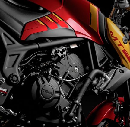 MT-03 Homem de Ferro expande parceria entre Yamaha e Marvel
