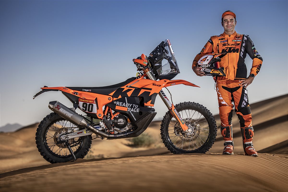 Danilo Petrucci troca o MotoGP pelo Dakar