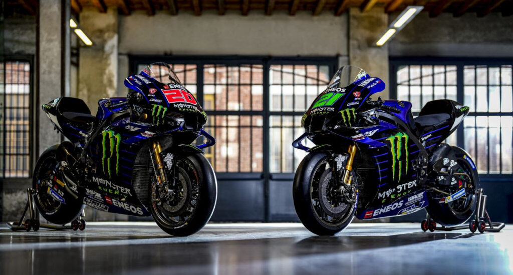 Yamaha defende título da MotoGP com mesmo visual de 2021 