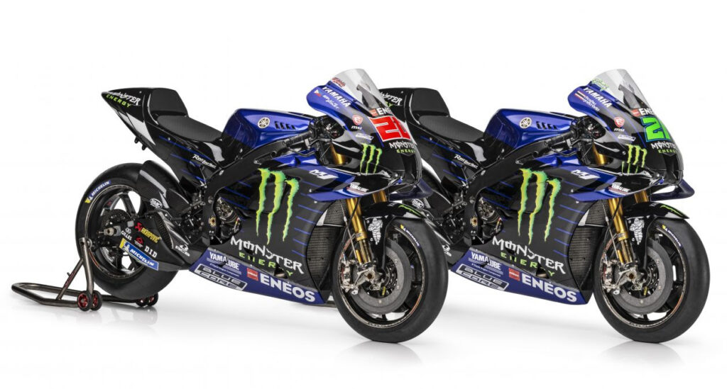 Yamaha defende título da MotoGP com mesmo visual de 2021 