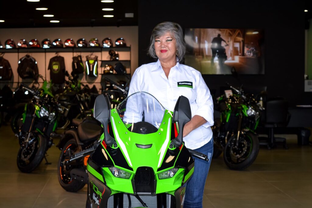 A indústria motociclística também é das mulheres