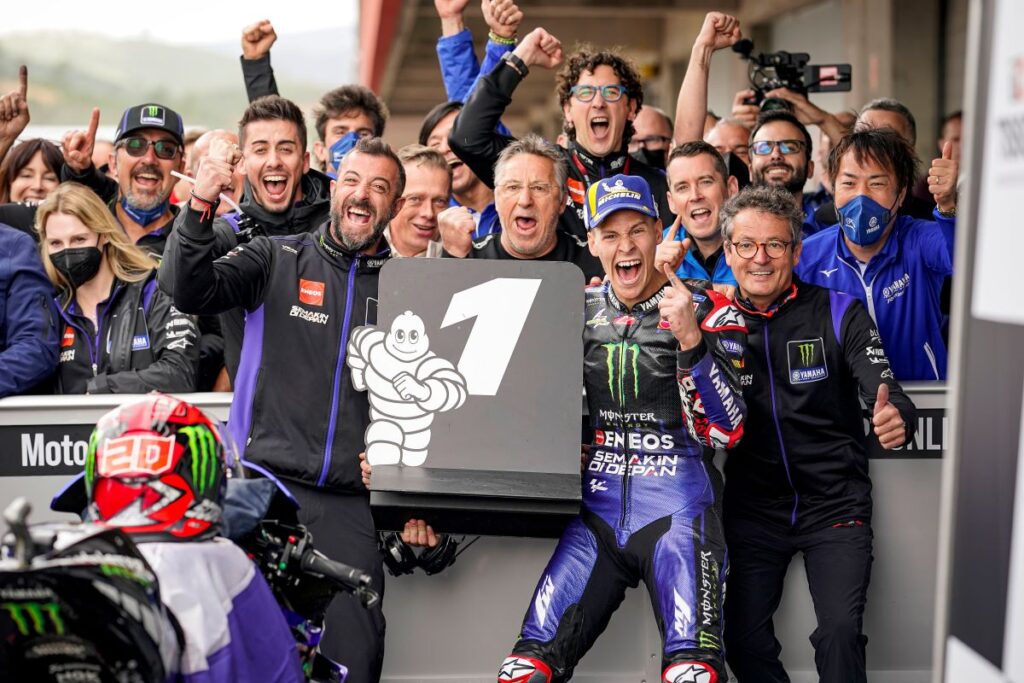 Quartararo e Yamaha vencem a primeira na MotoGP 2022