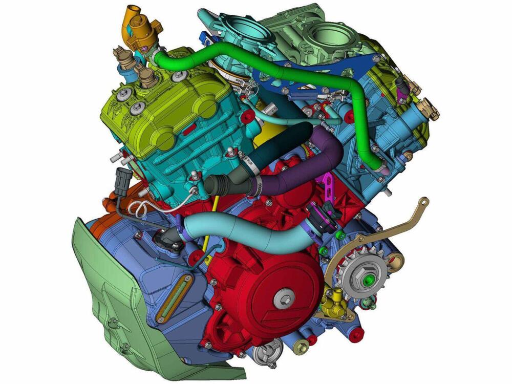 Novo motor V-Twin tem patente registrada