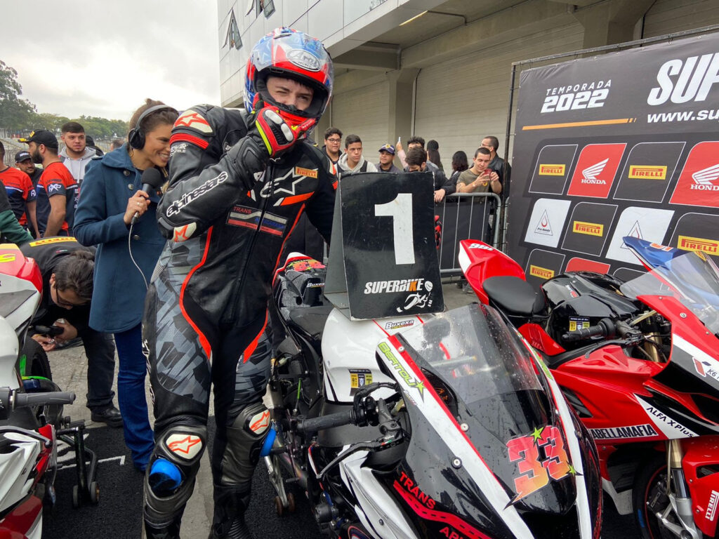 Superbike BR – Barros em P1 e Pierluigi em P2 em Interlagos