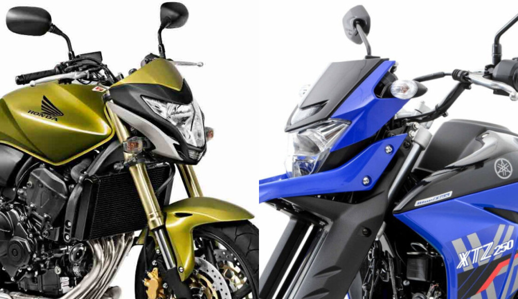 Honda e Yamaha são destaques entre as motos mais buscadas em