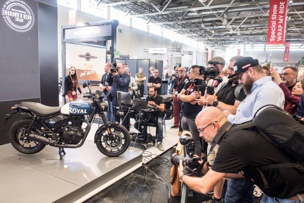 Royal Enfield Hunter 350 estreia na Europa 