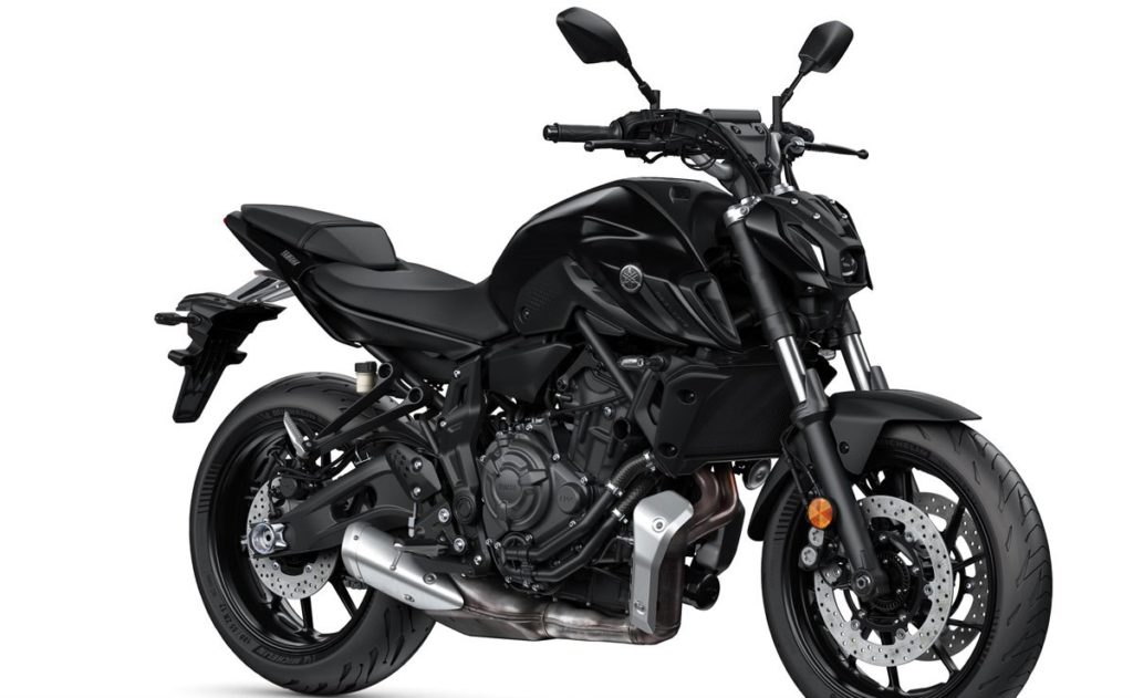 Yamaha MT-07 2023 ganha versão Pure e novo painel TFT