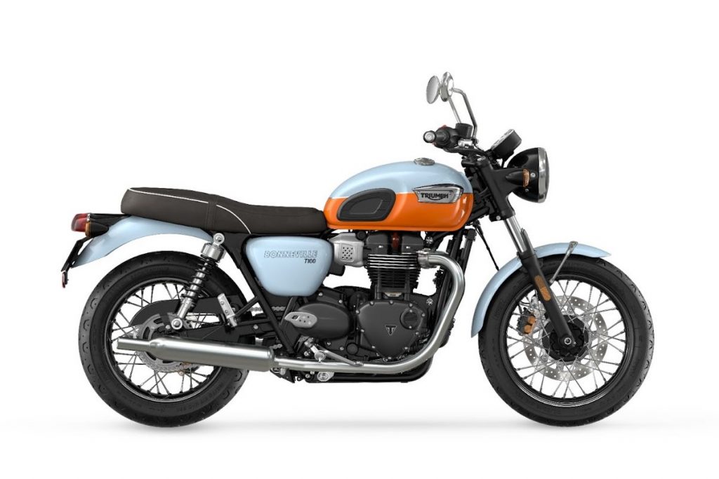 Triumph Bonneville T100 ganha cor icônica dos anos 1960 na linha 2023