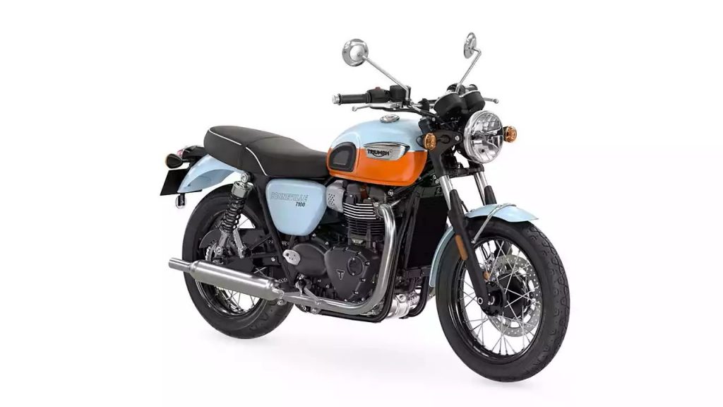 Triumph Bonneville T100 ganha cor icônica dos anos 1960 na linha 2023