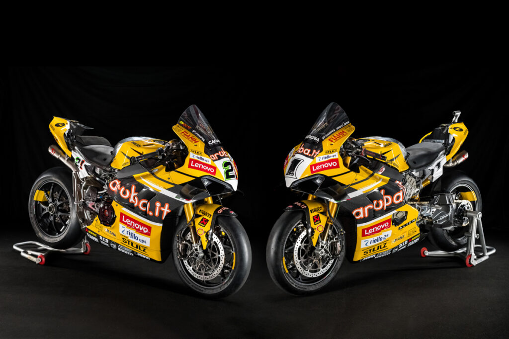 Vestindo amarelo” Ducati brilha no Mundial de Superbike