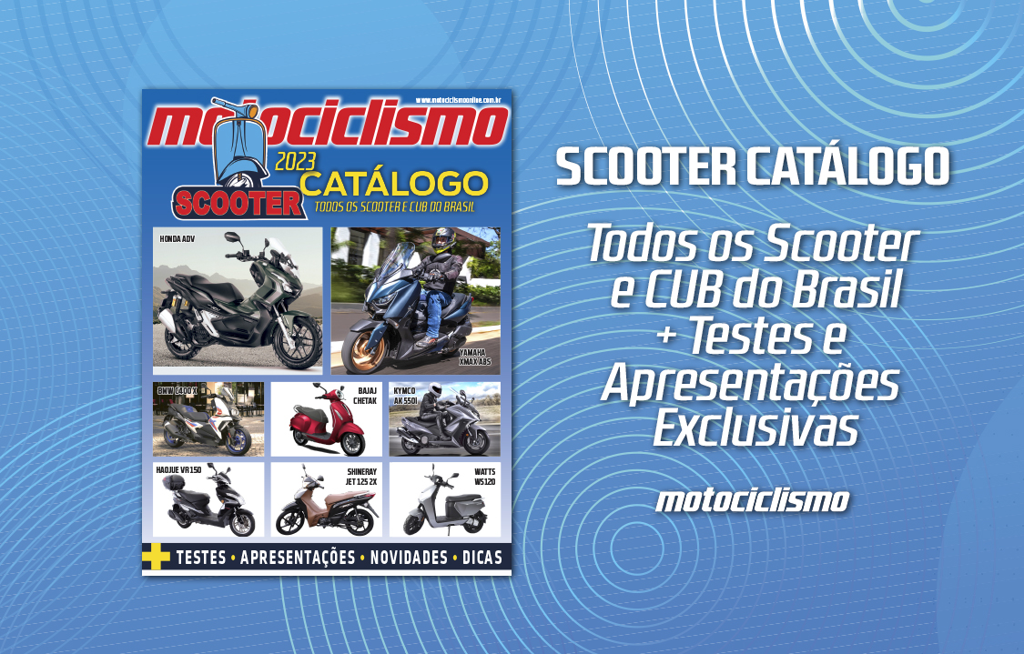 Capa MOTOCICLISMO Scooter Catálogo 2023_motociclismoonline.com.br