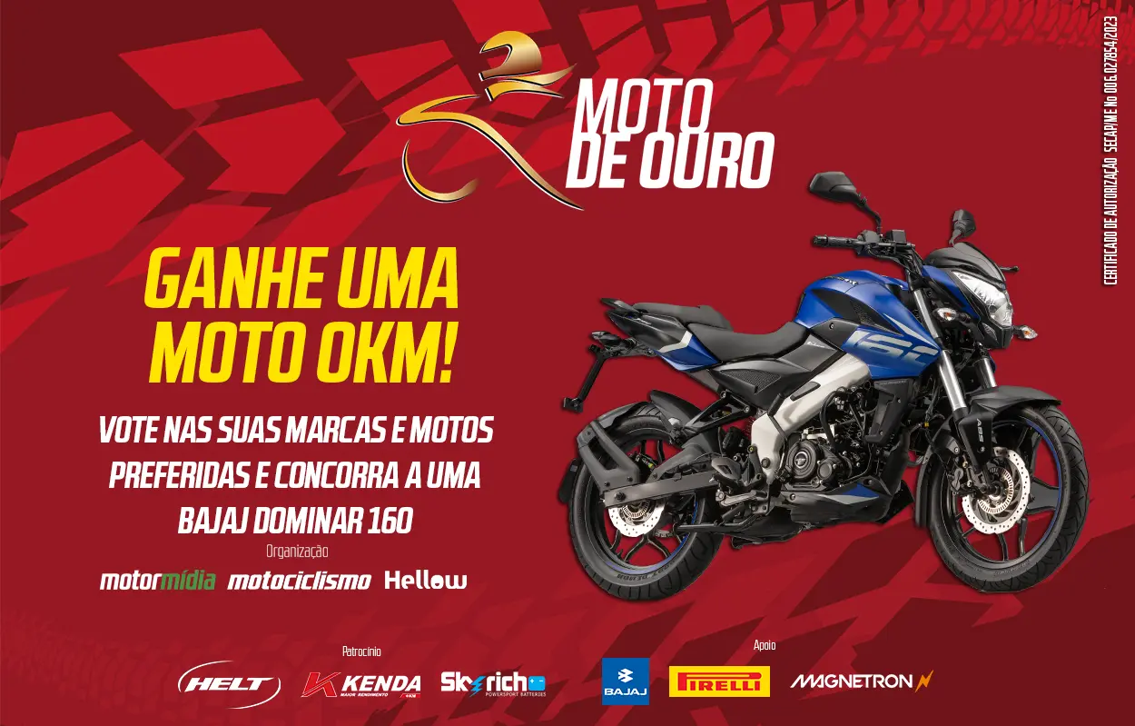 Imagem de destaque do prêmio Moto de Ouro