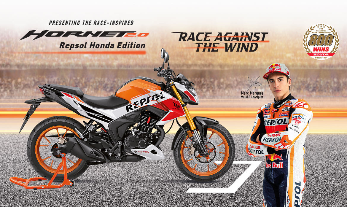 Com MotoGP na Índia, Honda lança Repsol Edition para dois modelos