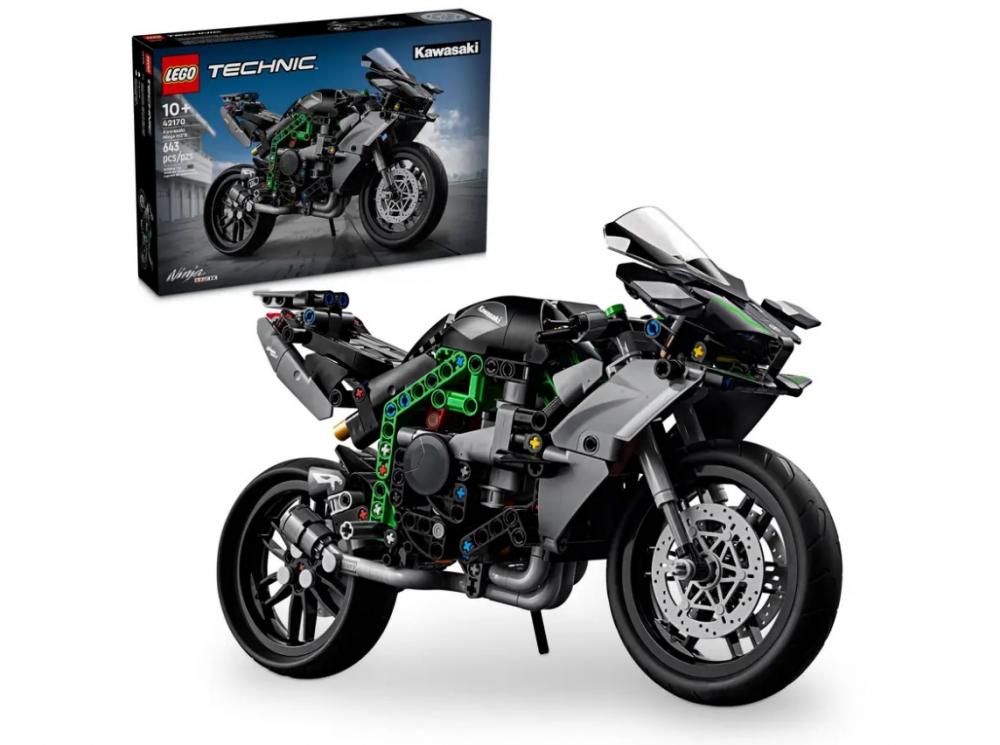 Kawasaki Ninja H2R ganha versão em Lego