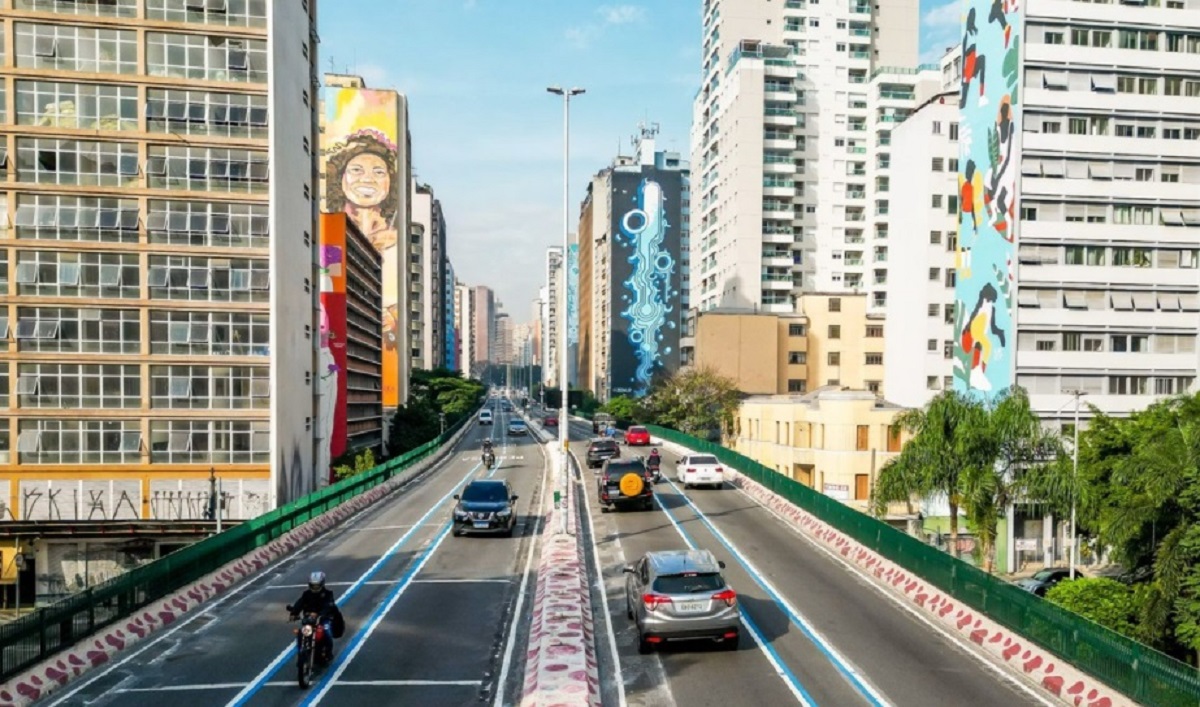Sucesso da Faixa Azul é ampliado para novas avenidas em São Paulo