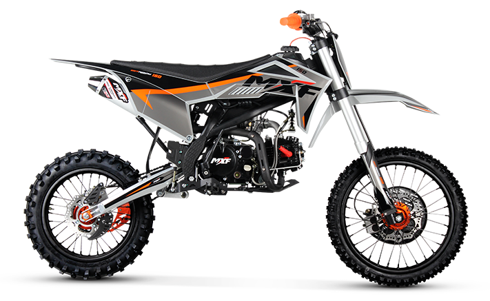 MXF Pro Racing 150 imagem lateral mini moto pit bike