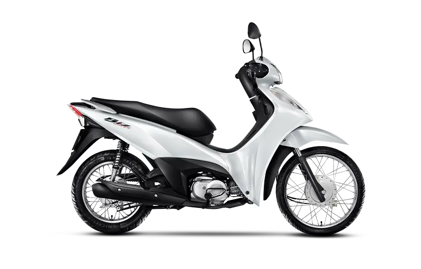 imagem Honda Biz 125 ES branca