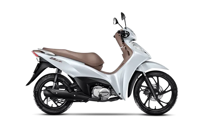 imagem Honda Biz 125 EX branca