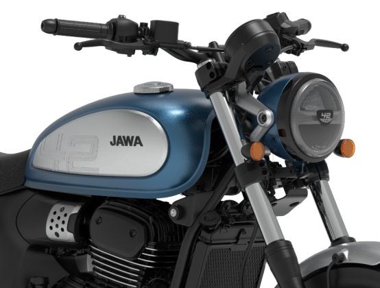 imagem frontal nova 350 Jawa 42 FJ