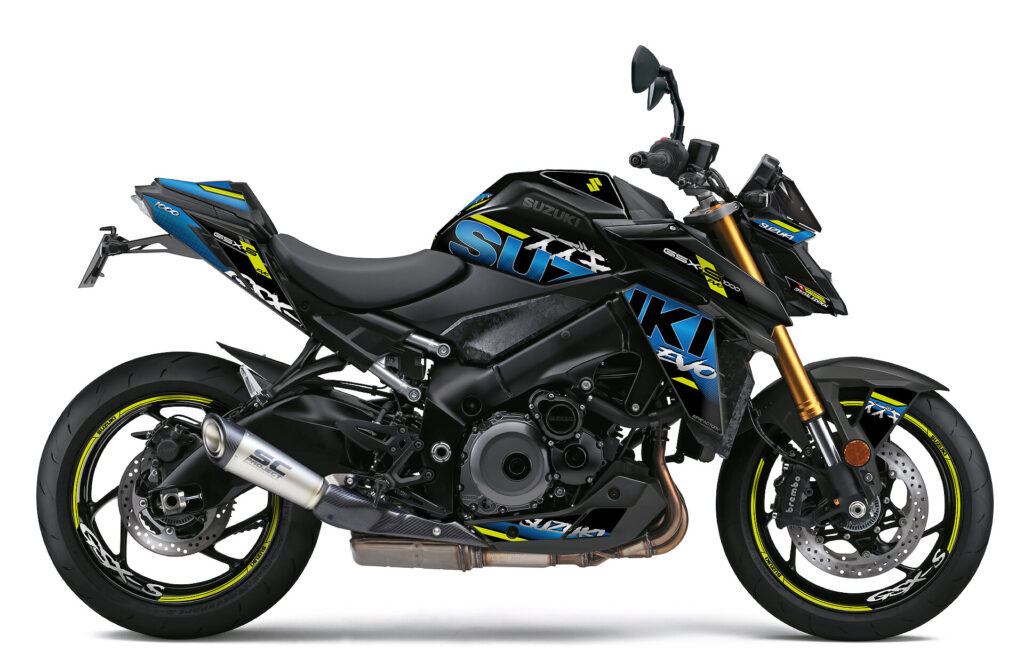 imagem lateral Suzuki GSX-S 1000 EVO