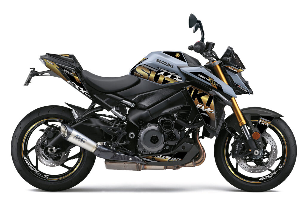 imagem lateral Suzuki GSX-S 1000 EVO