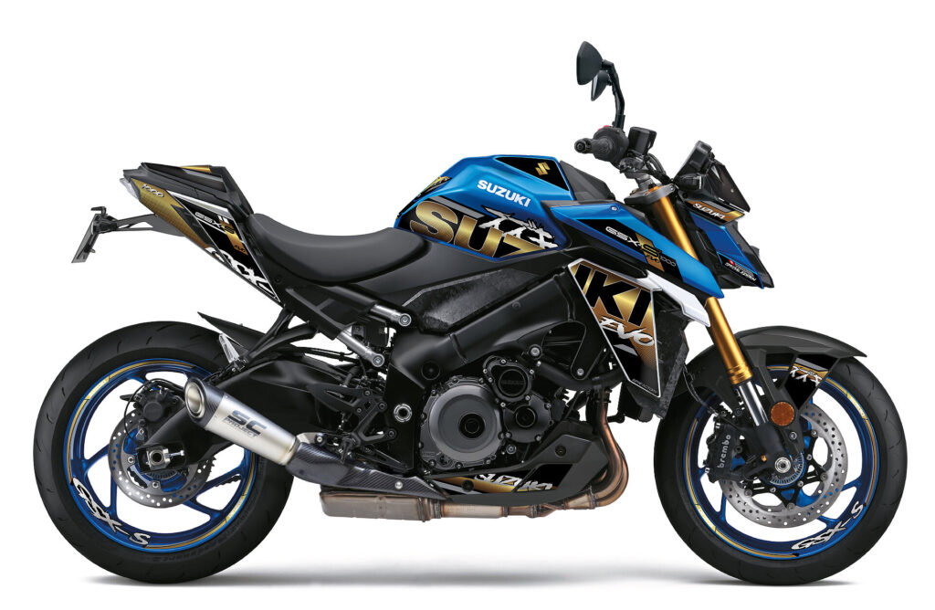 imagem lateral Suzuki GSX-S 1000 EVO