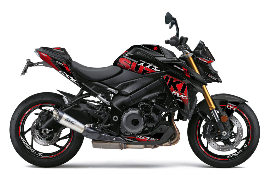 imagem lateral Suzuki GSX-S 1000 EVO