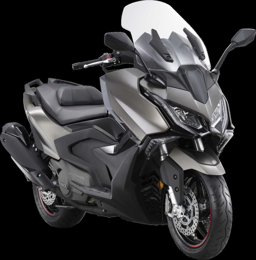 imagem lateral novo Kymco AK 550 Premium 2025