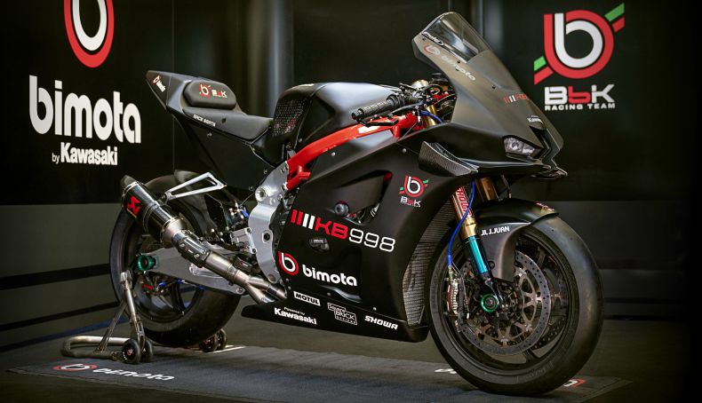 imagem nova oto Bimota by Kawasaki Racing Team