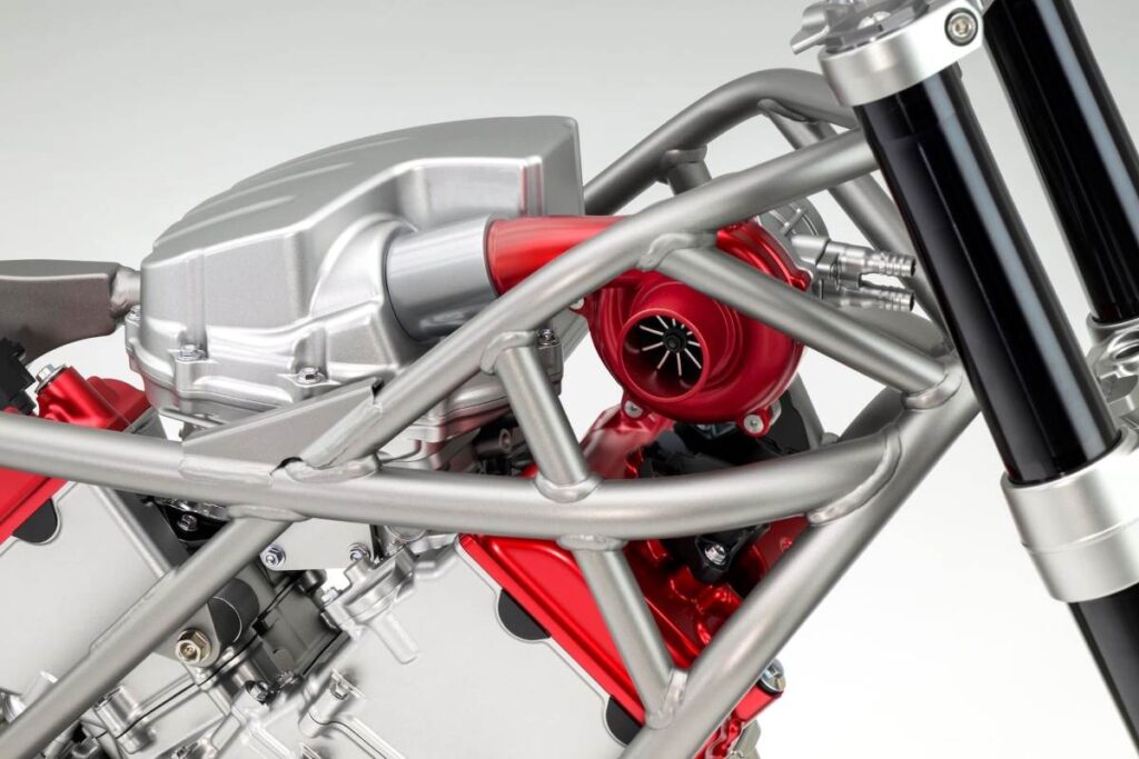 imagem do compressor elétrico da Honda Ice Concept