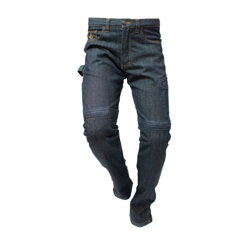 Calça para motociclista