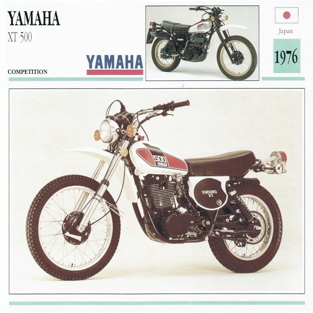 Yamaha XT500 uma monocilíndrica de respeito!