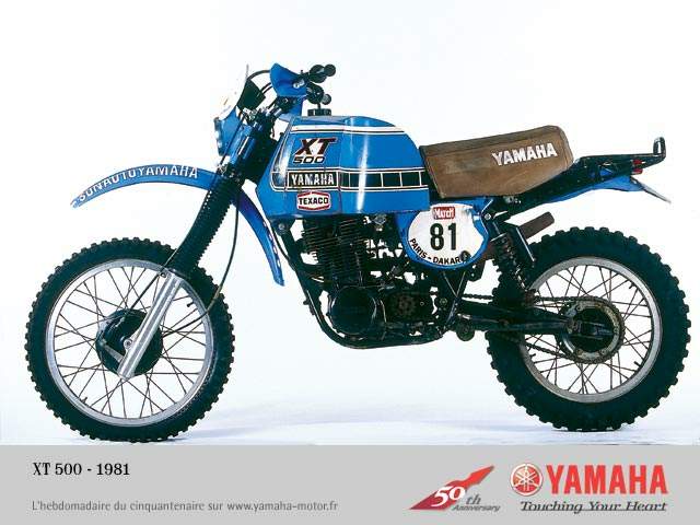 Yamaha XT500 uma monocilíndrica de respeito!